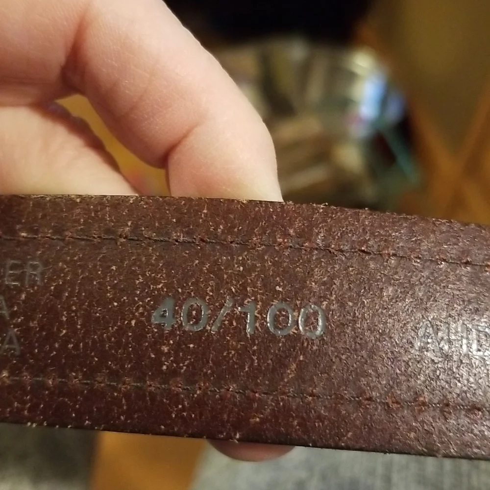 Dockers brown leather